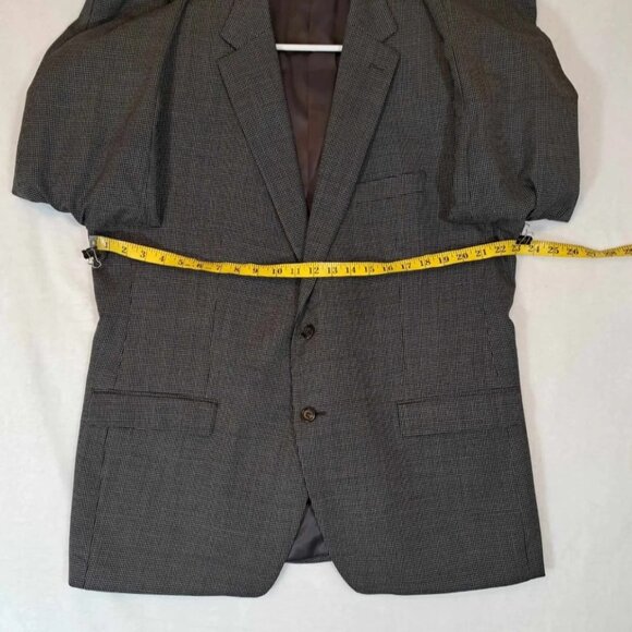 Lauren Ralph Lauren Blazer Mens 48R Gray Wool Two‎ Button Jacket - Picture 8 of 11